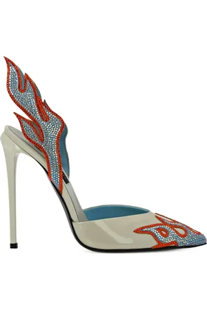 Philipp Plein Stiletto-Pumps mit Flammendetail 120mm