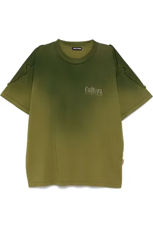 CULTURA T-Shirt mit Logo-Stickerei