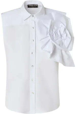 CHIARA BONI Top mit Blumenapplikation