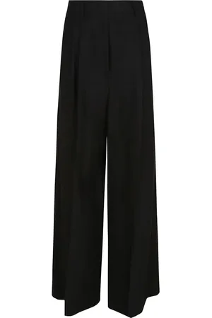 Max Mara Wide-Leg-Hose mit Abnähern