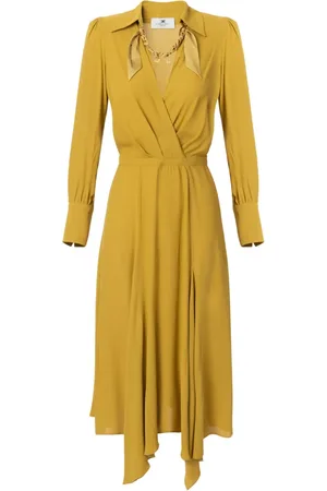 Elisabetta Franchi Midikleid mit Schal