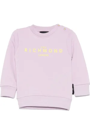 John Richmond Sweatshirt mit Logo-Print
