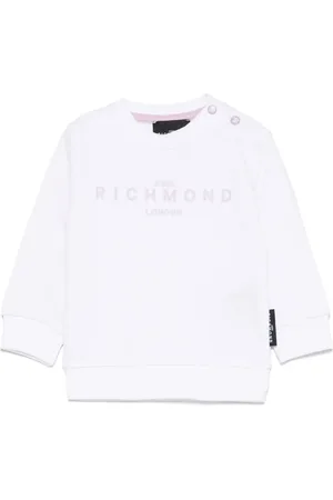 John Richmond Sweatshirt mit Logo-Print
