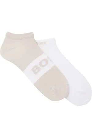 HUGO BOSS Gestrickte Socken mit Intarsien-Logo