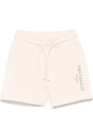 Trussardi Shorts mit gummiertem Logo