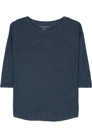 Majestic T-Shirt mit U-Boot-Ausschnitt