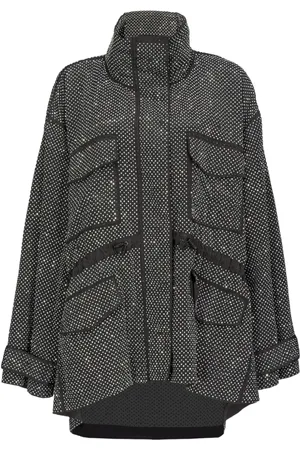 Pinko Mantel mit Strass