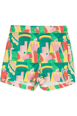 The Animals Observatory Pig Shorts mit geometrischem Print