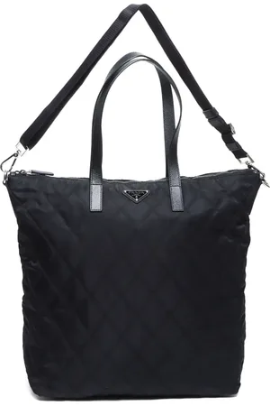 Prada 2017 Tessuto Impuntu Tote Bag