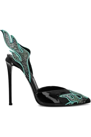 Philipp Plein Pumps mit Flammendetail 120mm