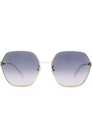 Gucci Sonnenbrille mit geometrischem Gestell