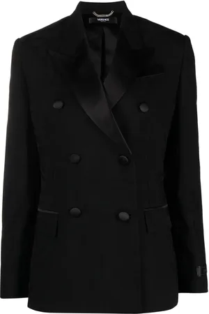 VERSACE Doppelreihiger Barocco Jacquard-Blazer