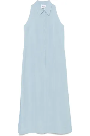 AKRIS Ärmelloses Hemdkleid