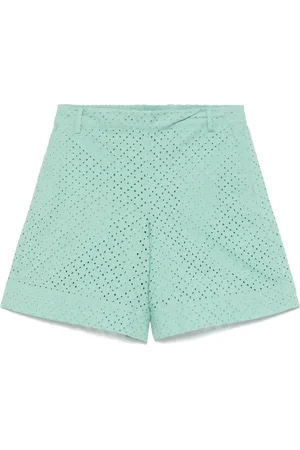 Twin-Set Shorts mit Logo-Applikation