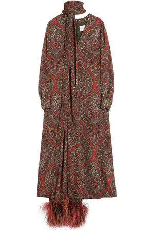 VALENTINO GARAVANI Midikleid mit Voyage Imaginaire-Print