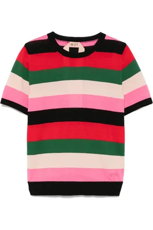Nº21 Gestreiftes T-Shirt
