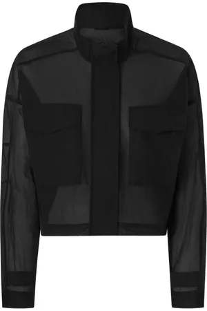 Pinko Cropped-Jacke mit Sheer-Effekt