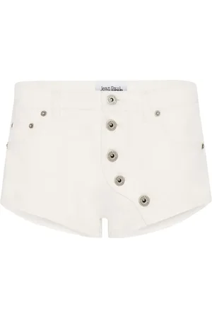 Jean Paul Gaultier Minishorts mit Knopfdetail