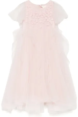 Maison Ava Kleid mit Blumenapplikation