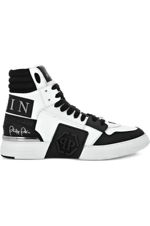 Philipp Plein High-Top-Sneakers mit Logo