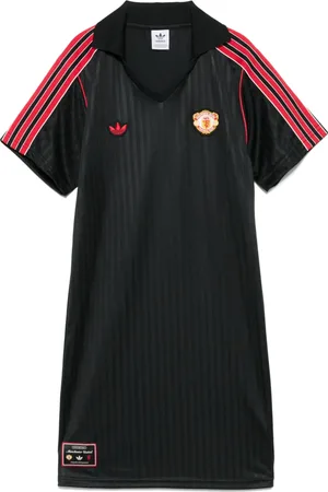 adidas X Manchester United Minikleid mit Fischgräten