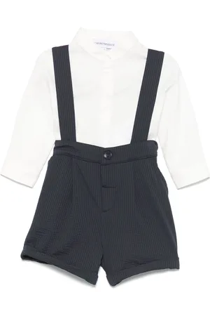 Emporio Armani Shorts-Set mit strukturiertem Finish