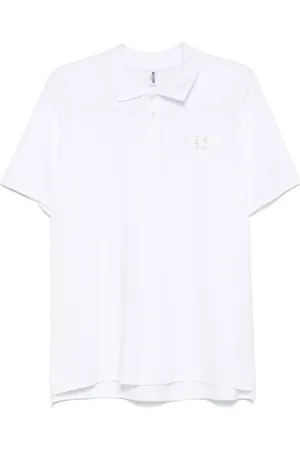 Moschino Poloshirt mit Logo-Print
