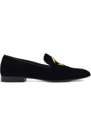 Roberto Cavalli Mirror Snake Loafer
