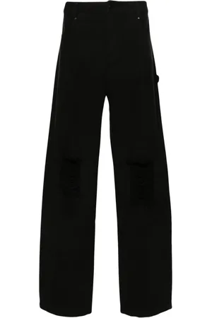 HAN Kjøbenhavn Gerade Jeans im Distressed-Look