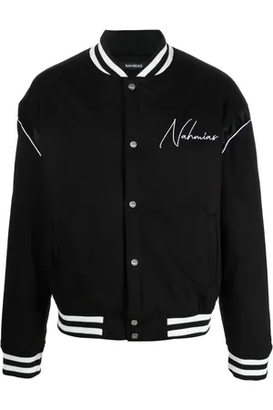 Nahmias Bomberjacke mit grafischem Print