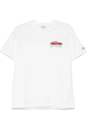 MC2 SAINT BARTH T-Shirt mit Stickerei