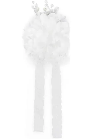 MONNALISA Haarspange mit Blumen-Applikation