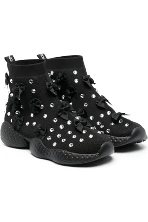 MONNALISA High-Top-Sneakers mit Strass
