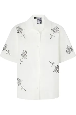 Pinko Hemd mit Blumen-Print