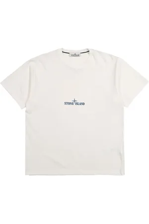 Stone Island T-Shirt mit Logo-Print