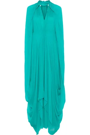 Alberta Ferretti Maxikleid mit Cape