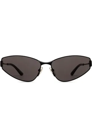 Balenciaga 90s Sonnenbrille mit ovalem Gestell