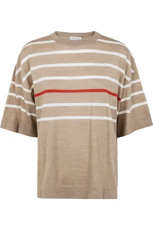 Brunello Cucinelli T-Shirt aus Wolle