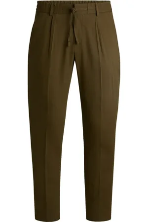 HUGO BOSS Straight-Leg-Hose mit Kordelzug