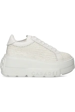 Casadei Strukturierte Nexus Plateau-Sneakers
