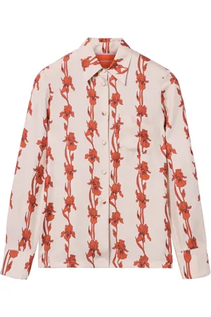 La DoubleJ Hemd mit Iris-Print
