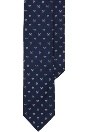 Ralph Lauren Krawatte mit Tennisschläger-Print