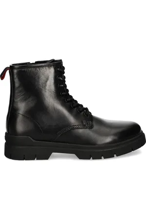 HUGO BOSS Knöchelhohe Lederstiefel