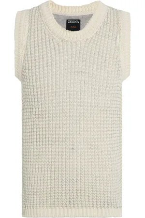 Ermenegildo Zegna Pullunder mit Lochstrickmuster