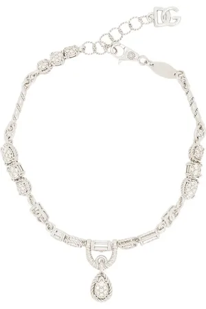 Dolce & Gabbana 18kt Easy Weißgoldarmband mit Diamant
