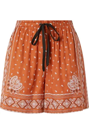 Pinko Shorts mit Bandana-Print