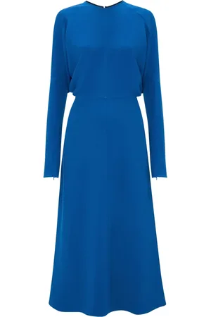 Victoria Beckham Midikleid mit Dolmanärmeln