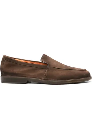 santoni Loafer aus Wildleder