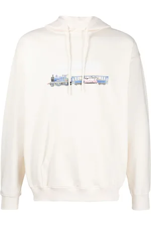 Drôle de Monsieur Hoodie mit grafischem Print