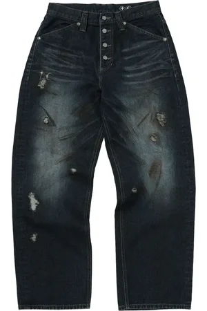 THUG CLUB Burn Down Jeans